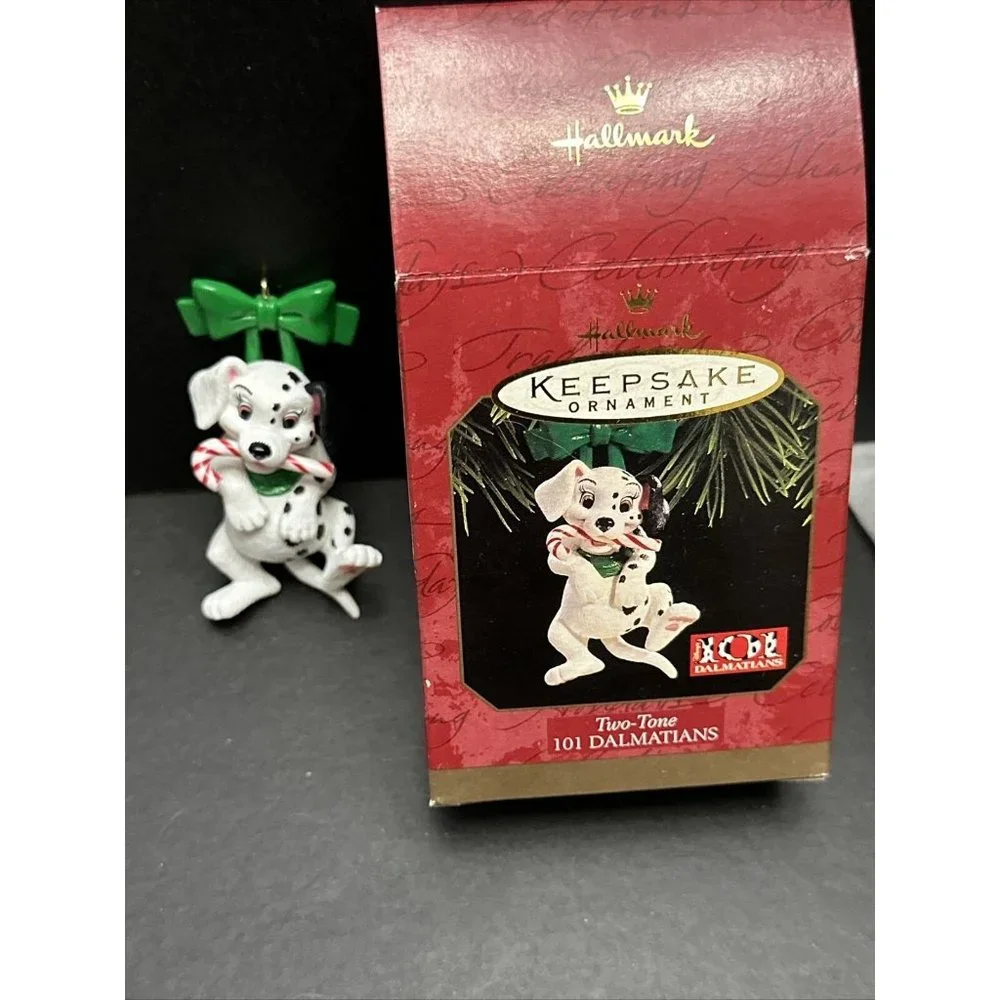 1997 Hallmark Keepsake Christmas Ornament Disney 101 Dalmatians Two Tone